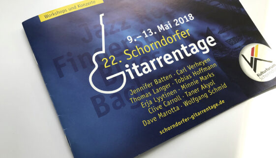 Programm Gitarrentage